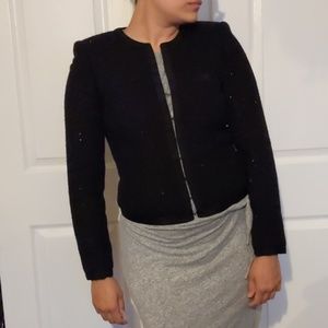 Authentic Ted Baker London Tweed sparkle jacket